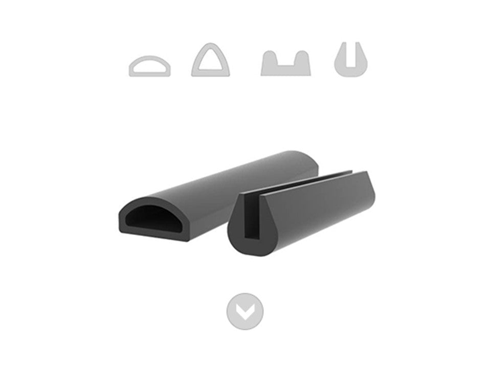 Smaller rubber fender profiles